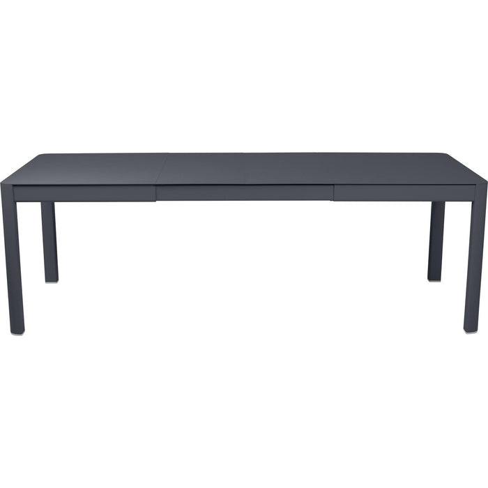 Photo of Ribambelle Table With 2 Extensions, Anthracite - Matbord Utomhus - Grå - Metall