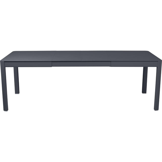 Photo of Ribambelle Table With 2 Extensions, Anthracite - Matbord Utomhus - Grå - Metall