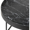 Thumbnail photo of Marble Sofabord - Sofabord - Large - Black - Ø: 70.5 X H: 35 Cm