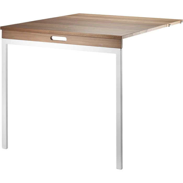 Photo of String Folding Table Walnut/White - Shelving - Nils Strinning - Wood-coloured, White - Metal/Wood