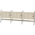 Thumbnail photo of String Headboard 85, Black, 2-pack - Shelving - Nils Strinning - Black - Metal