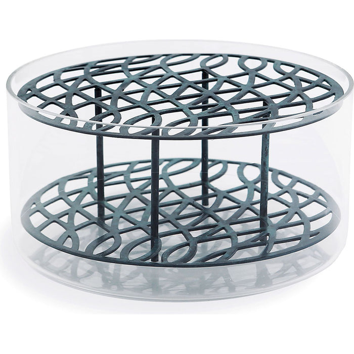 Meadow Vase - Blue, Large - Pots & Vases - Eva Schildt - Transparent, blue