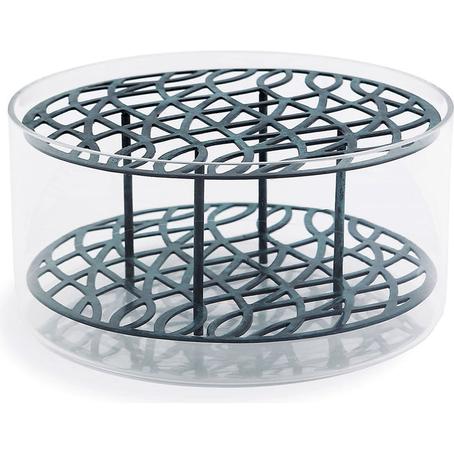 Photo of Meadow Vase - Blue, Large - Pots & Vases - Eva Schildt - Transparent, blue