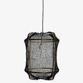 Thumbnail photo of Hanging Lamp Z5 Black Sisal Net Ø42x57cm