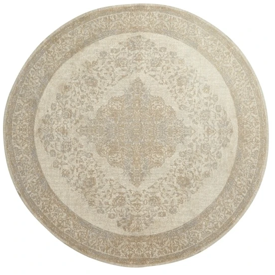 Photo of Beaded Woven Rug - Sand / Beige