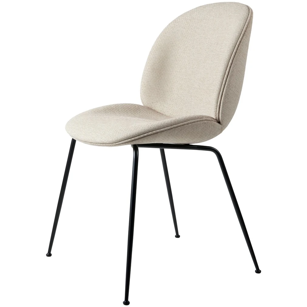 Beetle Dining Chair Conic Base - Fully Upholstered