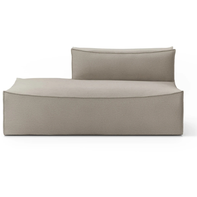 Photo of Catena Sofa Open End Left - Cotton Linen - Natural