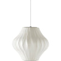 Thumbnail photo of Nelson Pear Bubble Crisscross Pendant Lamp