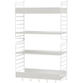 Thumbnail photo of String Wall Rack 50x30, White, 2-pack - Shelving - Nils Strinning - White - Metal