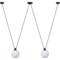 Les Acrobates de Gras No 324 - Glass Ball Pendant Lamp