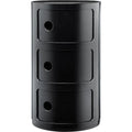 Thumbnail photo of Modular 4967 - Black - 3 Compartments - Drawer Units - Plastic
