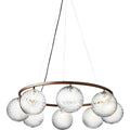 Thumbnail photo of Miira 8 Circular Chandelier Dark