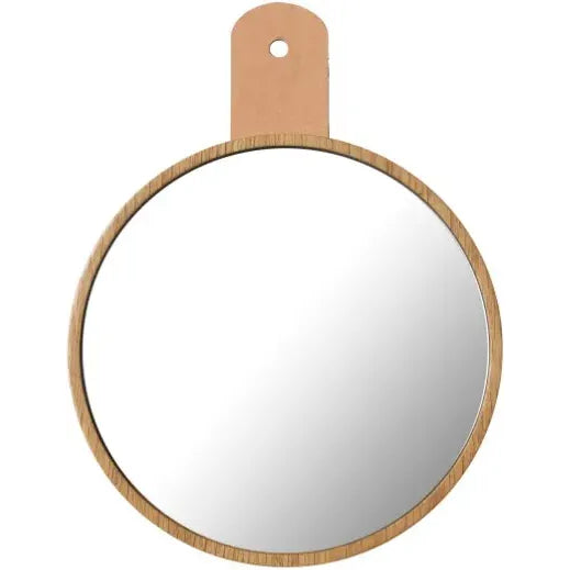 Photo of Q5 Allé Mirror To Hook Oak Nature Lacquered
