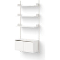 Wall Shelf 1900 Cabinet Low w. Doors