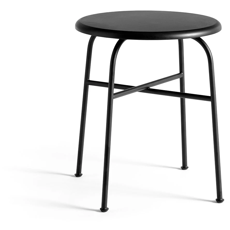 Afteroom Stool - Stools - Afteroom - Black - Metal/Wood