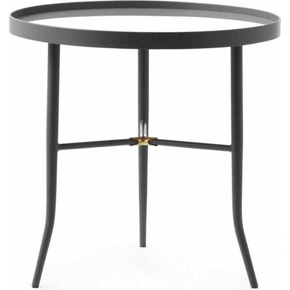 Photo of Lug Table - Sofabord - Small - Grey - Ø50 X H49 Cm