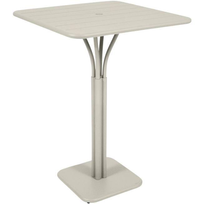 Photo of Luxembourg High Table Clay Grey A5 - Matbord Utomhus - Frédéric Sofia - Grön,grå - Metall