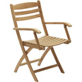 Thumbnail photo of Selandia Teak - Outdoor dining chairs - Skagerak Design Team - Brown - Wood