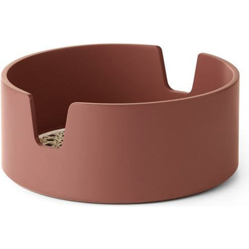 Photo of Salon Tray Ø20 - Bakke - Rust - H8 X Ø20 Cm