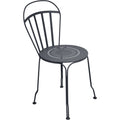 Thumbnail photo of Louvre Chair Anthracite 47 - Outdoor dining chairs - Grey - Metal
