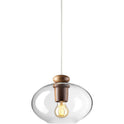 Hiti U2 Pendant - lacquered walnut