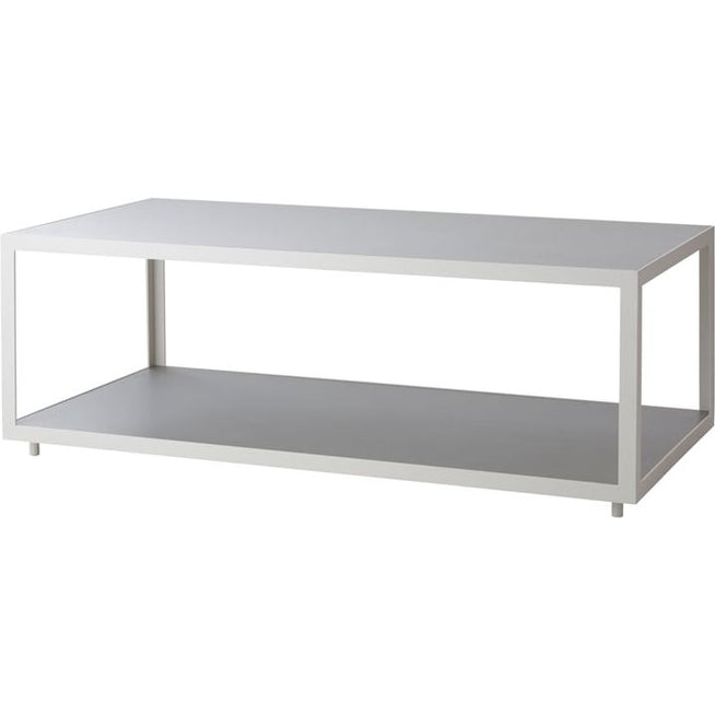 Photo of Level Havebord - Teaktop - 122 X 62 Cm, White