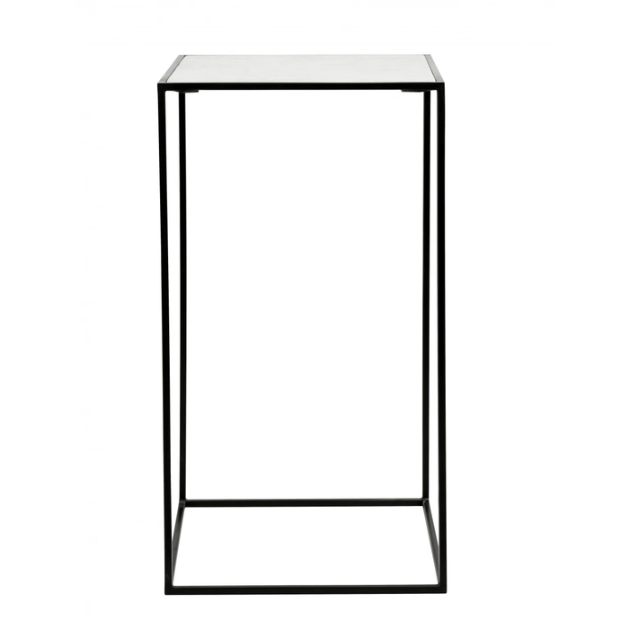 Photo of Cube Side Table - White Marble