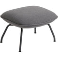 Doze Lounge Chair, Ocean 80/anthracite Black - Armchairs - Anderssen & Voll - Grey, black - Metal/textile/foam