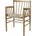 Thumbnail photo of Chair Jørgen Bækmark J81 Oak/Wicker