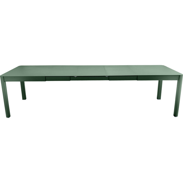 Photo of Ribambelle Table With 3 Extensions, Cedar Green - Matbord Utomhus - Grön - Metall