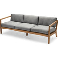 Thumbnail photo of Virkelyst 3- Seater Sofa, Teak, Ash - Utomhussoffor - Says Who