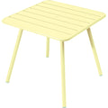 Thumbnail photo of Luxembourg Table 80x80 Cm Frosted Lemon A6 - Matbord Utomhus - Frédéric Sofia - Gul - Metall