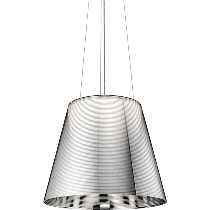 Photo of Ktribe S3 pendant from Flos (aluminized silver)