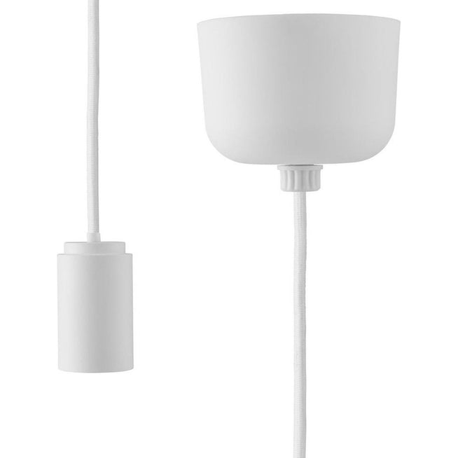 Photo of Puff Cord With Ceiling Cup 2.5 M White