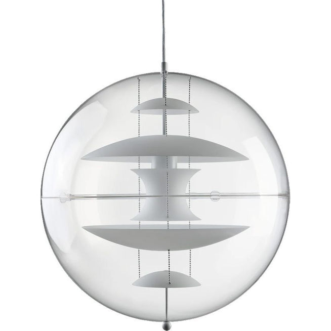 Photo of Vp Globe Pendant Ø50  - Pendellampor - Verner Panton - Vit