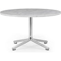 Lunar Coffee Table Ø70 - Frame: Polished