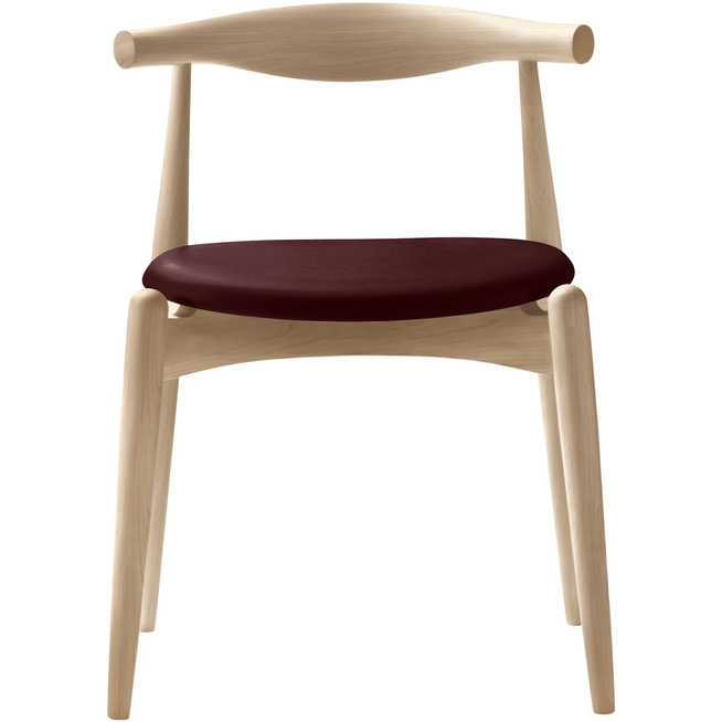 Photo of Carl Hansen - Ch20, Oiled Beech, Leather Group C Sif - 93 - Dining chairs - Hans J. Wegner - Wood