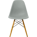 Eames Plastic Chair Dsw - 24 Light Grey - Golden Maple - Matstolar - Charles & Ray Eames - Grå - Metall/trä/plast