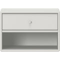 Thumbnail photo of Dash Nightstand - Suspension Rail - Nordic - Grey - Mdf