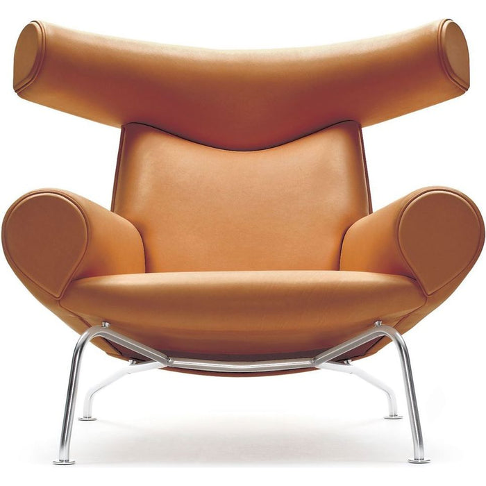Photo of Wegner Ox Armchair Leather Max