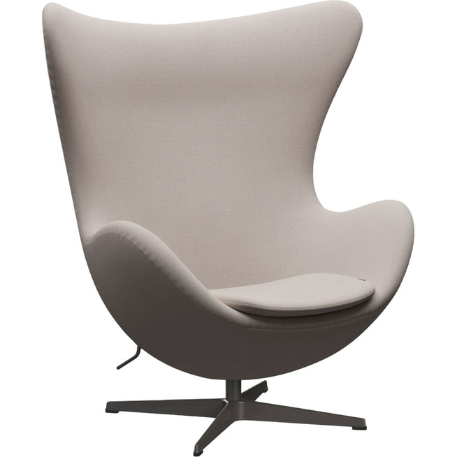 Photo of 3316 Ägget, Christianshavn 1120 Warm Graphite - Swivel armchairs - Arne Jacobsen - Metal/foam
