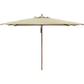 Thumbnail photo of Messina 300 x 300 cm Lemon / Sand Stripe - Parasol