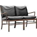 Carl Hansen - OW149-2 - Colonial Sofa, Oiled Walnut, Leather Group B Thor