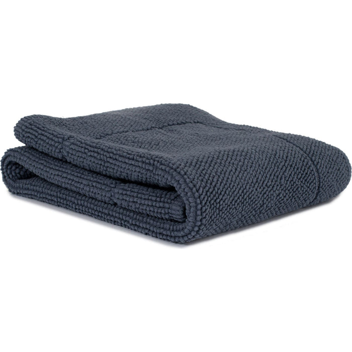 Photo of Portofino Bath mat, dark blue, 60x90 - bath mats - blue