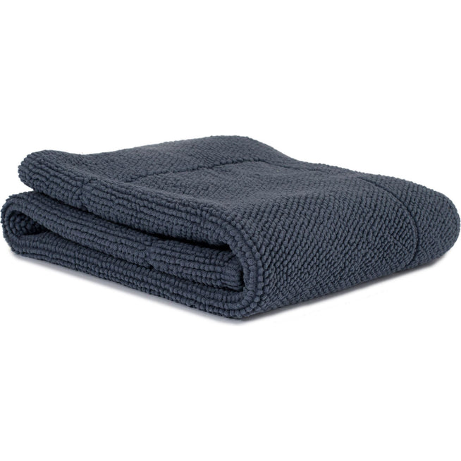 Photo of Portofino Bath mat, dark blue, 60x90 - bath mats - blue