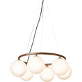 Thumbnail photo of Miira 6 Circular Chandelier Dark