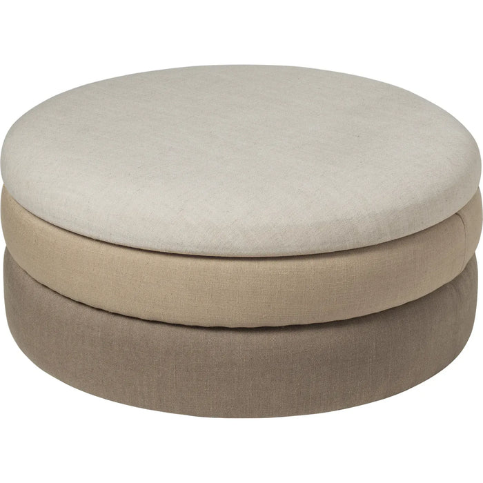 Photo of Dam Puff Beige Ø68cm