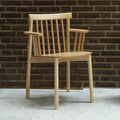 Thumbnail photo of Pind Armchair - Spisebordsstol - Black Stained Ash - W55 X D52 X H81 Cm