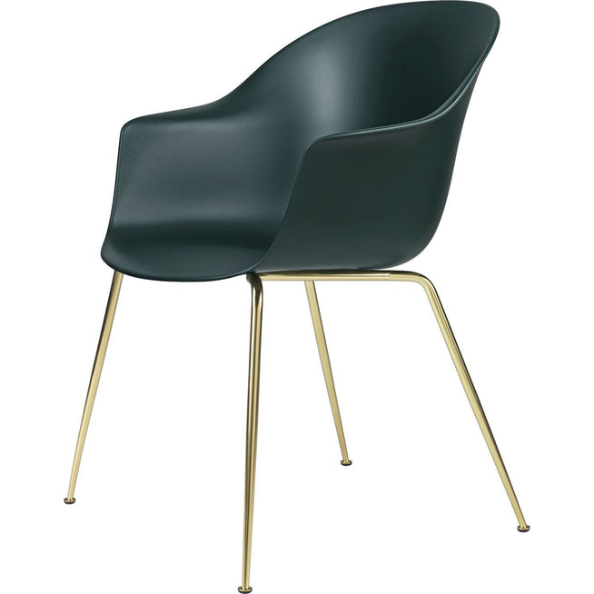 Photo of Bat Dining Chair, Un-Upholstered, Conic Base