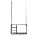 Thumbnail photo of Ceiling Rack S - Black